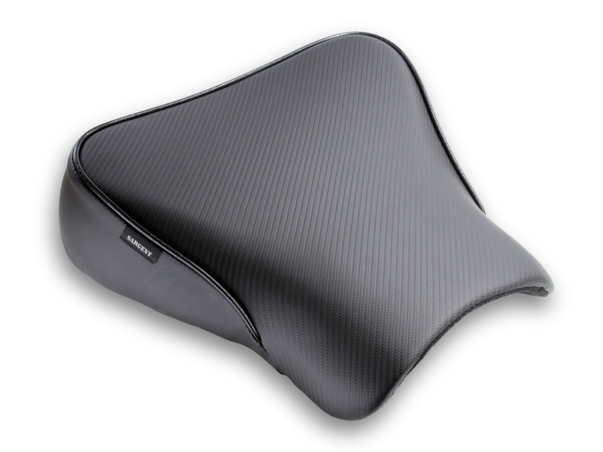 World Sport Performance Motorcycle Seat for the Suzuki GSX-R 600/750 all black.